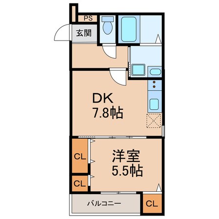 和歌山駅 徒歩11分 1階の物件間取画像